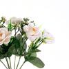 4 Blush 12-Inch Tall Silk Peony Bushes Artificial Flower Bouquets Wedding Party Events Reception Decorations Supplies Supplies view 1