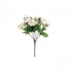 4 Blush 12-Inch Tall Silk Peony Bushes Artificial Flower Bouquets Wedding Party Events Reception Decorations Supplies Supplies view 3