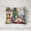 Caroline's Treasures DAC2587PW1216 Afghan Hound Cozy Christmas Throw Pillow Machine Washable, Indoor Outdoor Decorative Pillow for Couch, Bed or Patio, 12HX16W view 2