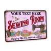 Personalized Sewing Room Sign Art Room Dcor - Made In USA - Craft Room Gifts For Her Custom Sign For Gift Gifts For Grandma 108122002100 view 1