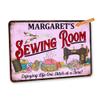 Personalized Sewing Room Sign Art Room Dcor - Made In USA - Craft Room Gifts For Her Custom Sign For Gift Gifts For Grandma 108122002100 view 2