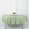 Balsa Circle 10 pcs 90 inch Sage Green Round Polyester Tablecloths Fabric Table Cover Linens for Wedding Party Banquet Reception Events Kitchen Dining view 1