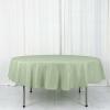 Balsa Circle 10 pcs 90 inch Sage Green Round Polyester Tablecloths Fabric Table Cover Linens for Wedding Party Banquet Reception Events Kitchen Dining view 2