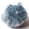 AtkitS Beautiful Natural Celestite Crystal Druzy Cluster Sky Blue Geode Mineral Specimen Home Decor (Color : 470-490g) view 3