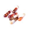 AtkitS Beautiful 1PC Natural Crystal Point Sardonyx Stone Tower Mineral Crystal Home Decor Carnelian Hexagonal Column Red Agate DIY Gifts view 4