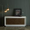 Anderson Teak Paraggi White & Brown Sideboard view 1