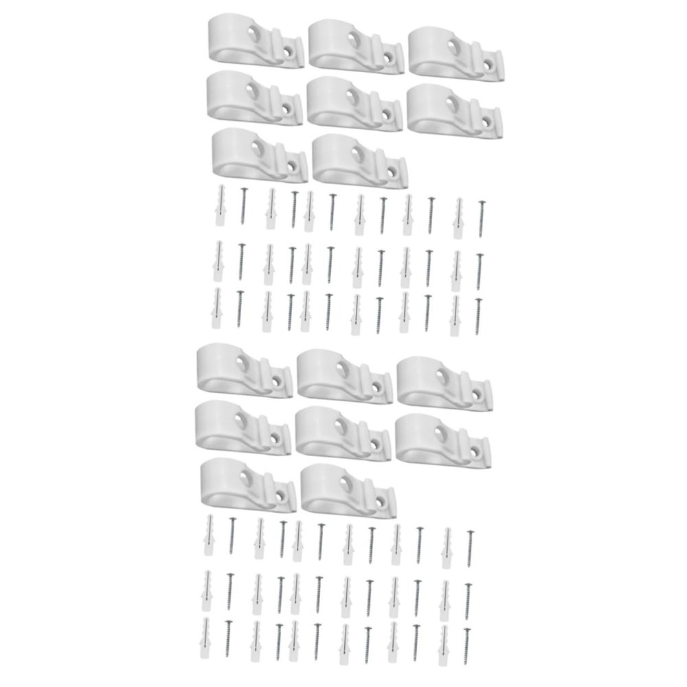 IMIKEYA 4sets Safety Hooks for Curtains Blind Clip for Boys and Girls No Drill Blind Safety Clips