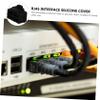 Uonlytech 100pcs Silicone Network Interface Covers Hub Port Plug Protectors Dust Plugs for Computer Dust Cover view 2