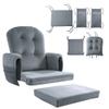 HOMBYS Glider Rocker Replacement Cushions 5 PCS with Storage Side Pocket, Velvet Fabric, Foam & Microfiber Filling, Non-Slip & Washable,Thickened & Supportive, Designed for Glider Rocking Chair view 1