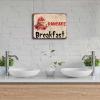 Aluminum Tin Signs Breakfast Pancake For Wall Art Home Decor Kitchen Cafe Pub 12.00"x16.00" view 3