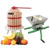 WDDEYYDS Fruit Wine Press and Manual Juicer Grinder Fruit Scatter Pulper Apple Grape Crusher Berries Crusher Apple Cider Press Solid Wood Basket with Making Kit for Wine Cider Pressing,18LA+7LB view 1
