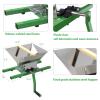WDDEYYDS Fruit Wine Press and Manual Juicer Grinder Fruit Scatter Pulper Apple Grape Crusher Berries Crusher Apple Cider Press Solid Wood Basket with Making Kit for Wine Cider Pressing,18LA+7LB view 3
