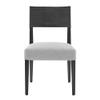 New Pacific Direct Kylo Faux Leather/Linen Dining Side Chair, (Set of 2) view 4