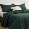 Bedsure Quilts Queen Size - Soft Ultrasonic Queen Quilt Bedding - Dark Green Bedspread Coverlet - Lightweight All-Season Comforter 90x96 Inch view 2