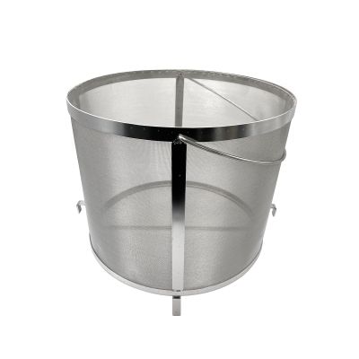 AIZYR Beer Dry Hopper Filter,400 Micron Filter Stainless Steel Strainer Hop Spider Beer Strainer for Homebrew Wine/Beer Brew Filter,13.8x13.8 inch