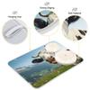 Cow Dish Drying Mat for Kitchen, 16x18 In Dishes Pad for Countertop, Dish Drainer Rack Mats Absorbent Fast Dry Kitchen Accessories 20323187 view 3