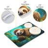 Sloth Dish Drying Mat for Kitchen, 16x18 In Dishes Pad for Countertop, Dish Drainer Rack Mats Absorbent Fast Dry Kitchen Accessories 20323361 view 3