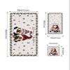 Christmas Gnomes Bathroom Towel Set,Microfiber Bath Kitchen Beach Hand Dish Towels Set,Quick Dry Luxury Soft Decorative Towels+Set Clearance Bulk Accessories Decor Farmhouse Winter Berrry Snowflake view 4