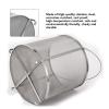AIZYR Stainless Steel Wine Beer Dry Hop Filter Brewing Hopper Strainer,Strainer 400 Micron Mesh Homebrew Beer Hopper Spider for Wine Beer Brewing,12.9x12.9 inch view 3