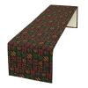 African Table Runner Juneteenth Black History Month Red Yellow Green Decoration for Home Party Kitchen Dining Table 13x70 inch view 1