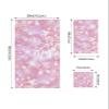 Christmas Snowflake Bathroom Towel Set,Microfiber Bath Kitchen Beach Hand Dish Towels Set,Quick Dry Luxury Soft Decorative Towels+Set Clearance Bulk Accessories Decor Gradient Marble Blush Pink view 4