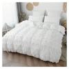 Bed, Bedding Sets Bunk Bed Duvet Cover Set 220x240cm Tufted Queen Size Bedding Set Queen Size Duvet and Pillowcase view 3