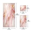 Flradish Pink Gold Marble Towels 3 Pack Bath Towels for Bathroom Set Soft Cotton Highly Absorbent Lightweight & Quickdry Towel Set 1 Bath Towel,1 Hand Towel,1 Washclothe view 3