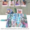 Large Capacity 3in Photo Album, 96 Pockets, Multifunction Card Collection with PU Leather Cover, Transparent Inner Bag for Saving and Displaying Photos, Credit Cards, Name Cards view 4