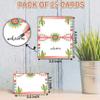 Fiesta Table Place Cards - 25PCS Tent Cards - Taco Cactus Mexican Themed Food Lables - Name Place Cards for Table Setting - Name Cards for Birthday Party Baby Shower - Scored for Easy Folding -07 view 2
