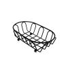 CanEve Chip Basket Black Stainless Steel French Fries Baskets Multipurpose Oval Fried Food Snack Baskets for Restaurants, Households, Snack Bars Kitchen Cooking Tools Basket view 1