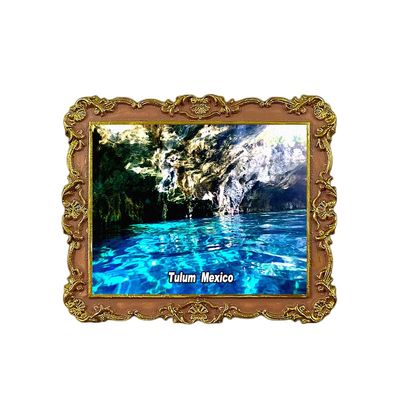 Gran Cenote Tulum Mexico Refrigerator Magnet 3D Travel Souvenir Fridge Decoration Magnetic Sticker Craft Collection