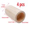 Antrader 4Pcs Round Bed Risers,Wood Risers,Furniture Risers for Couch/Sofa/Bed/Desk/Table(Rise up 4 Inch/10cm),Inner Diameter 6cm view 2