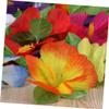 Abaodam 36 Pieces Colorful Artificial Hibiscus Flowers Hawaiian Tropical Faux Flowers for Summer Party Tabletop Decoration DIY Hair Accessories and Event Decor view 3