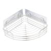 Alipis Corner Shower Stainless Steel Wall Mounted Shelf Bathroom Organizer for Shampoo and Soap Compact Design for Bathroom and Kitchen Storage No Drilling Required view 1