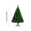 PEKJI Artificial Christmas Tree Plastic Xmas Tree with Stand Luxury Encrypted Home Bare Tree 120.0cm/47.2in (Green) view 2