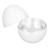 4 Eggs Hard Boiled Egg Cooker, ABS Material Egg Boiler with Microwave Function, Egg Cooker for Hard Boiled Eggs, Egg Shape Compact Design view 3