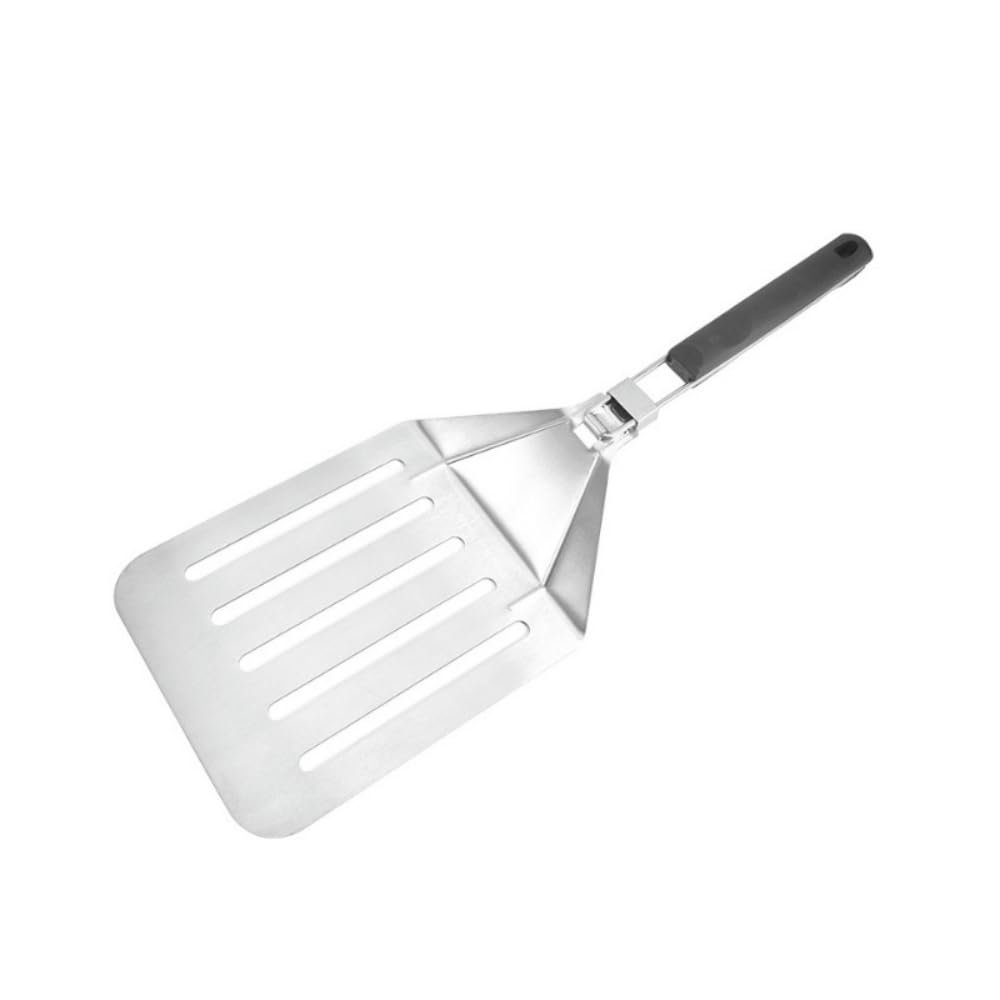 1 Piece Stainless Steel Pizza Peel with Handle for Baking Homemade Pizzas, Breads, Cakes and Other Ingredients for Baking Bread Easy to Store Pizza Paddle
