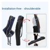 GRFIT Folding Chair Portable Folding Chair Backrest Fishing Chair Leisure Beach Lounge Chair Lunch Chair Moon Chair Portable Folding Chair (Color : A5) view 4