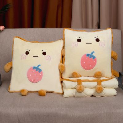 RKSTD Throw Pillow Quilt Dual-Purpose Creative Cushion Quilt Quilt by Office Lunch Break Quilt