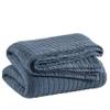Pine Cone Hill Boyfriend Ink Cotton Matelasse Coverlet, King view 2