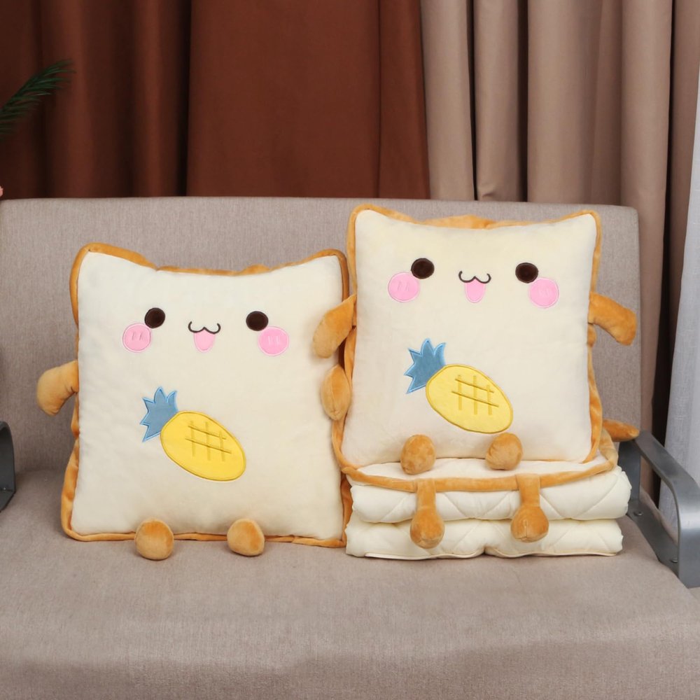 RKSTD Throw Pillow Quilt Dual-Purpose Creative Cushion Quilt Quilt by Office Lunch Break Quilt