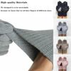 Jfxgjuv Cat Fan Cotton Gloves, Cat Bird Print Gloves, Winter Gloves Cat Print Gloves, Outdoor Thermal Cat and Bird Print Gloves (One Size, Khaki) view 3