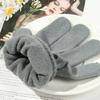 Jfxgjuv Cat Fan Cotton Gloves, Cat Bird Print Gloves, Winter Gloves Cat Print Gloves, Outdoor Thermal Cat and Bird Print Gloves (One Size, Khaki) view 4