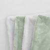 Elegant Comfort Reversible and Ultra-Plush Flannel Fleece Sherpa Throw- Lightweight Soft and Cozy- All Season Decorative Throw, Perfect for Lounging, 50 x 60 inches, Mint Green view 3