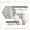 Elegant Comfort Reversible and Ultra-Plush Flannel Fleece Sherpa Throw- Lightweight Soft and Cozy- All Season Decorative Throw, Perfect for Lounging, 50 x 60 inches, Mint Green view 4