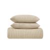 TRULY SOFT Textured Waffle Beige Twin/Twin XL 2 Piece Comforter Set view 3
