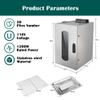 WYDDDARY 20 Layers Commercial Food Dehydrator 1200W Dehydrated Dryer Fruit and Vegetable Dryer 24H Timer 86-194F Temperature Control Food Dehydrator for Jerky Fruit Vegetable view 2