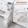 5.5in Width Small Bathroom Storage Cabinet, Toilet Paper Storage Cabinet with Narrow Plastic Storage Drawers for Bathroom, Living Room, Bedroom, White view 4