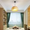 Bamboo Pendant Lights - Creative 2 Tier Bird's Nest, Wicker Chandelier for Kitchen Island. Rattan Pendant Lighting, Handmade Woven Hanging Lamps for Living Room, Bedroom (Size : 30cm) view 3