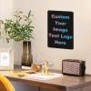 Outftnes Custom Metal Sign, Black, 12x16inch / 30x40cm, Landscape, Wall Mount, Home, Bar, Bedroom, Garage, Garden, Street, Warning, Information, Safety view 4